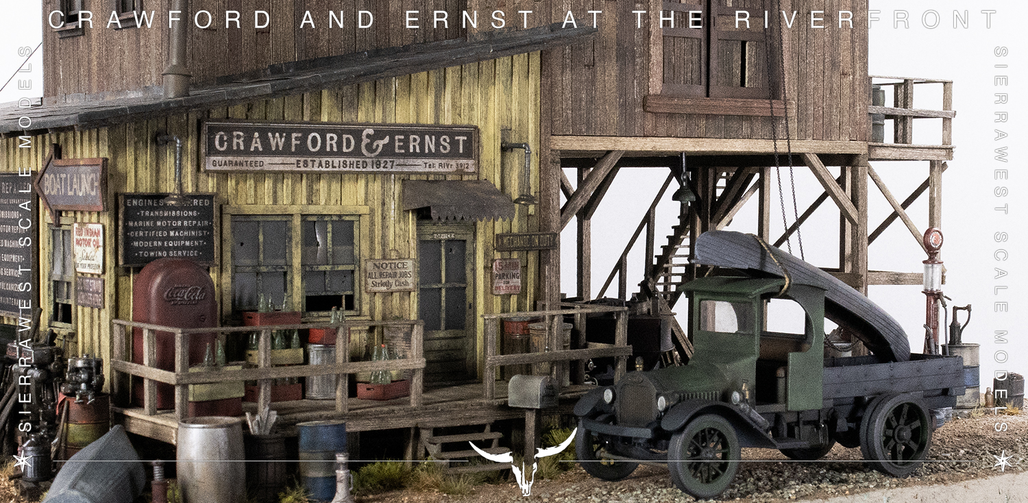 SierraWest Scale Models Crawford and Ernst at the Riverfront